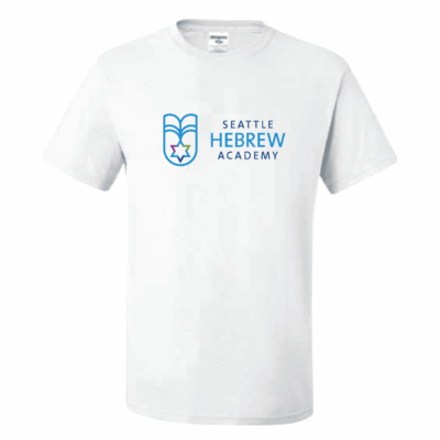 seattle hebrew academy white tee
