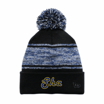 SHA POMPOM BEANIE