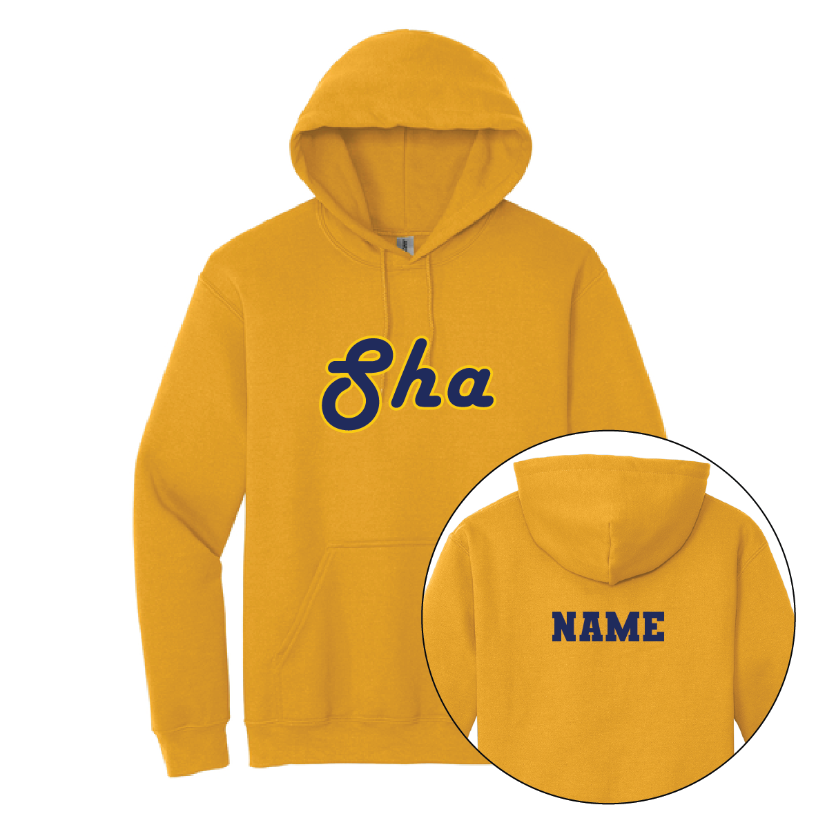CUSTOM SHA HOODIE