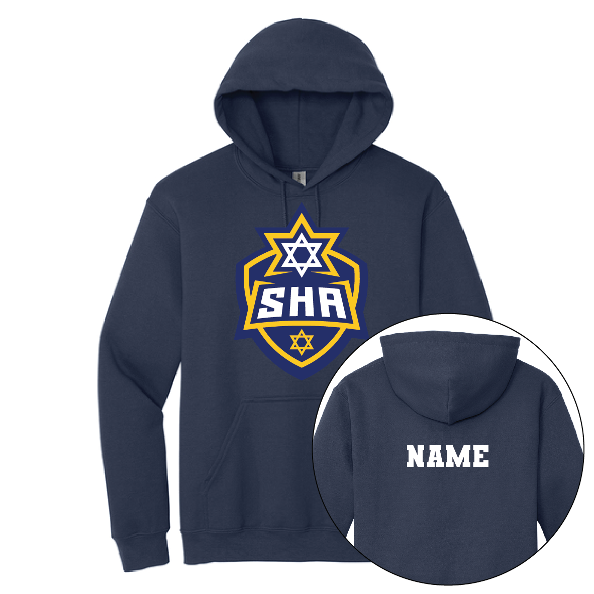 CUSTOM SHA SHIELD HOODIE