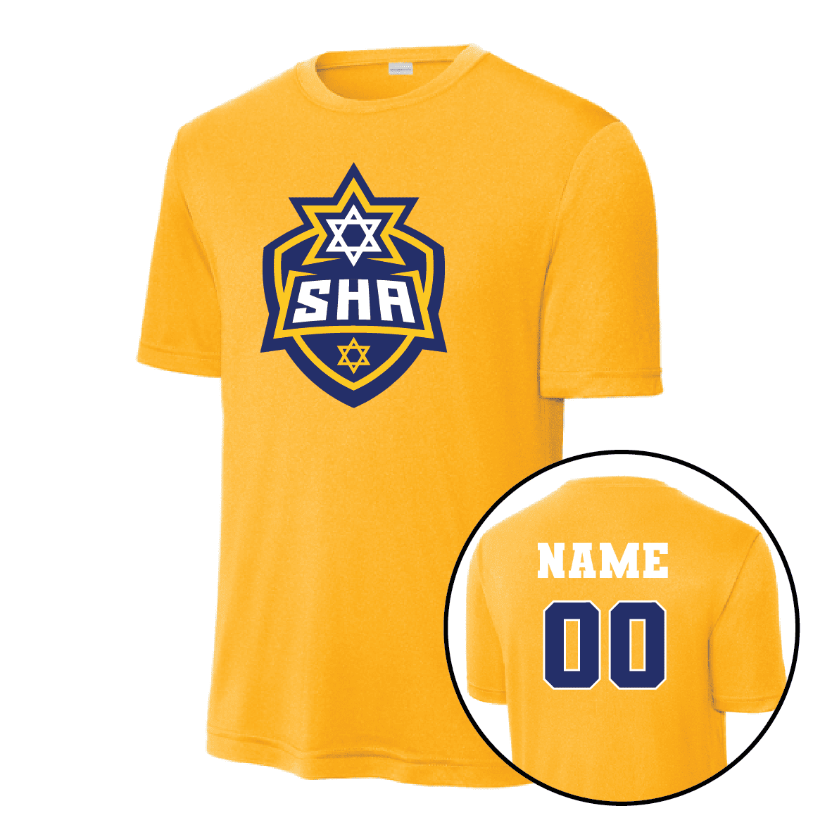 SHA Custom Drifit short sleeve tee